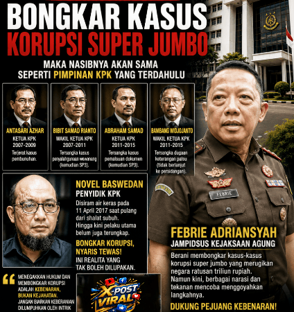 Kejaksaan Harus Diperkuat, Jangan Dilemahkan