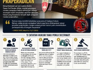 Ketua ILAJ Nilai Penetapan Tersangka Febrie Adriansyah Berpotensi Diuji di Praperadilan