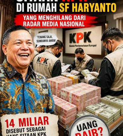 Misteri Uang Sitaan KPK di Rumah SF Hariyanto, Hilang dari Radar Nasional
