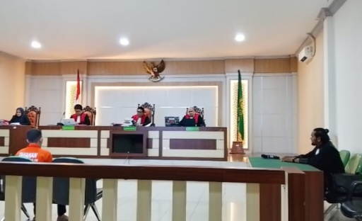 Menanti Vonis, Terdakwa Kasus Narkotika di Siak Minta Kesempatan Rehabilitasi (Bag40)