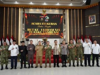 Kodam XIX Tuanku Tambusai Tandai Satu Tahun Pengabdian Bersama Rakyat