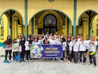 Rutan Siak Gelar Bakti Sosial di Masjid Raya Syahabuddin