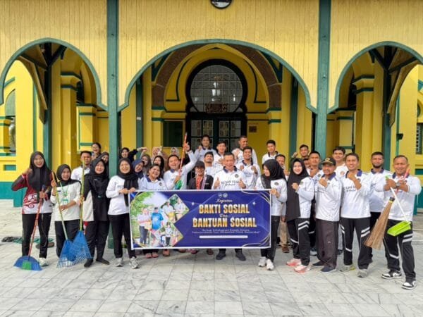 Rutan Siak Gelar Bakti Sosial di Masjid Raya Syahabuddin