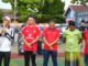 Ketua PSSI dan Ketua Karang Taruna Pelalawan Ikut Meriahkan HUT RI ke-81 dengan Sepak Bola Sarungan
