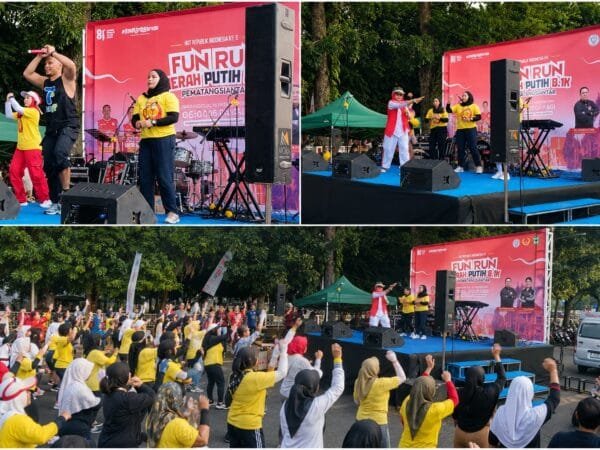 Festival Merah Putih Kota Pematangsiantar Semarakkan Pekan Olahraga Masyarakat