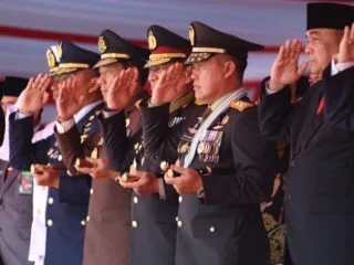 Pangdam XIX/Tuanku Tambusai Bersama Forkopimda Riau, Semangat Kemerdekaan Menggema di Pekanbaru