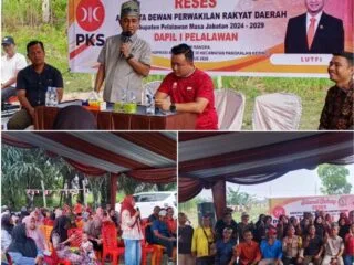 Reses Lutfi di Pangkalan Kerinci Serap Aspirasi Warga, Kader Posyandu hingga Infrastruktur Jadi Perhatian