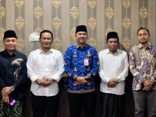 Silaturahmi Jelang Pelantikan, DPW JKSN Riau Audiensi dengan Kesbangpol Provinsi Riau