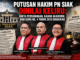 Putusan Hakim PN Siak Dinilai Keliru: Fakta Persidangan, Kajian Akademik, dan SEMA No. 4 Tahun 2010 Diabaikan