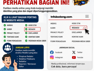 Perbedaan Media Online Bodong dan Media Online Terpercaya, Masyarakat Diminta Lebih Cermat Cegah Penyebaran Hoaks
