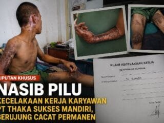 Nasib Pilu Karyawan PT Thaka Sukses Mandiri: Kecelakaan Kerja Berujung Cacat Permanen