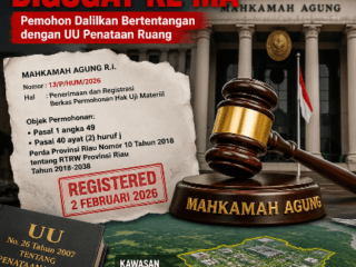 Penamaan Kawasan Teknopolitan Digugat ke MA, Pemohon Dalilkan Bertentangan dengan UU Penataan Ruang