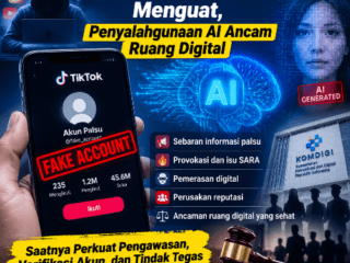 Desakan Penertiban Akun Fake Medsos Menguat, Penyalahgunaan AI Ancam Ruang Digital