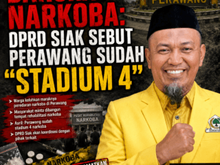 Darurat Narkoba: DPRD Siak Sebut Perawang Sudah “Stadium 4”