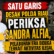 SATU GARIS Desak Polda Riau Periksa Sandra Alfia, Pelabuhan ERA Diduga Terkait Aktivitas Ilegal