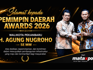 Agung Nugroho Raih Pemimpin Daerah Award 2026 Kategori Pembangunan Infrastruktur 
