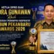 Ketua DPRD Siak Indra Gunawan Raih Anugerah Pemimpin Inspiratif Tribun Pekanbaru Awards 2026
