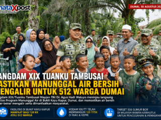 Pangdam XIX Tuanku Tambusai Pastikan Manunggal Air Bersih Mengalir untuk 512 Warga Dumai