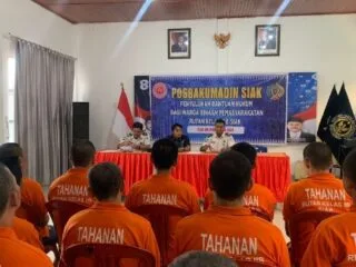 Rutan Siak Gelar Posbakumadin, Pastikan Tahanan Dapat Akses Bantuan Hukum