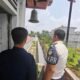 Deteksi Dini Gangguan Keamanan, Ka. KPR Rutan Siak Cek Area Branggang dan Dinding Luar