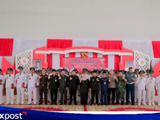 Kasmarni Kukuhkan Perpanjangan Masa Jabatan 75 Kades Bengkalis