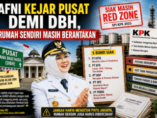 Afni Kejar Pusat demi DBH, Rumah Sendiri Masih Berantakan