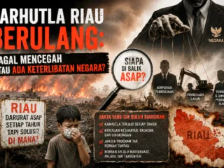 Karhutla Riau Berulang: Gagal Mencegah atau Ada Keterlibatan Negara?