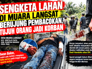 Sengketa Lahan di Muara Langsat Berujung Pembacokan, Tujuh Orang Jadi Korban
