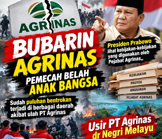 Konflik Lahan Berdarah di Riau, Masyarakat Desak Agrinas Minta Maaf dan Tinggalkan Negeri Melayu