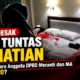 Publik Desak Usut Tuntas Kematian, Ada Apa antara Anggota DPRD Meranti dan MA di Hotel EVO?