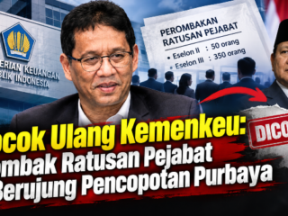 Kocok Ulang Kemenkeu: Rombak Ratusan Pejabat Berujung Pencopotan Purbaya