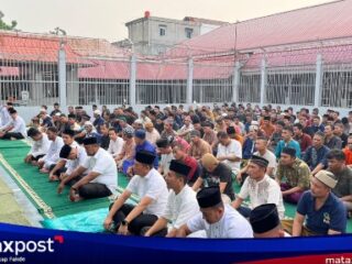 Kabut Asap Karhutla dan Kemarau Melanda Riau, Rutan Siak Gelar Shalat Istisqa’ dan Doa Bersama