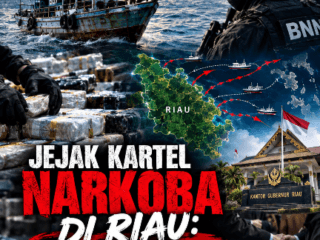 Jejak Kartel Narkoba di Riau: Jalur Laut dan Kuatnya Cengkeraman ke Sistem Negara