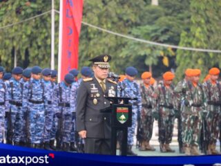 Jelang HUT Ke-81 TNI, Pangdam XIX/Tuanku Tambusai Pimpin Ziarah Nasional di TMP Kusuma Dharma