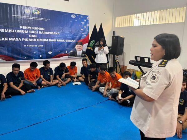 Tingkatkan Keimanan dan Pengetahuan Agama, Rutan Siak Gelar Cerdas Cermat Alkitab