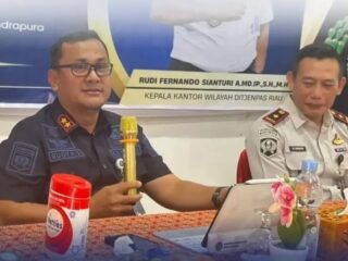 Kakanwil Ditjenpas Riau Perkuat Komitmen Pegawai Rutan Siak Jalankan 15 Program Aksi Kemenimipas
