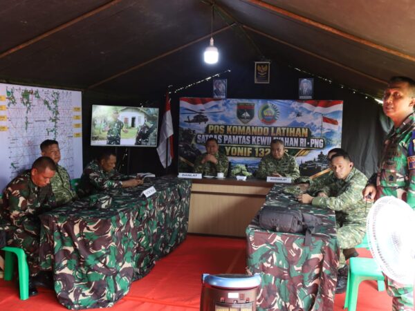 Kasdam XIX/Tuanku Tambusai Tinjau Kesiapan Latihan Pratugas Yonif 132/BS di Kampar