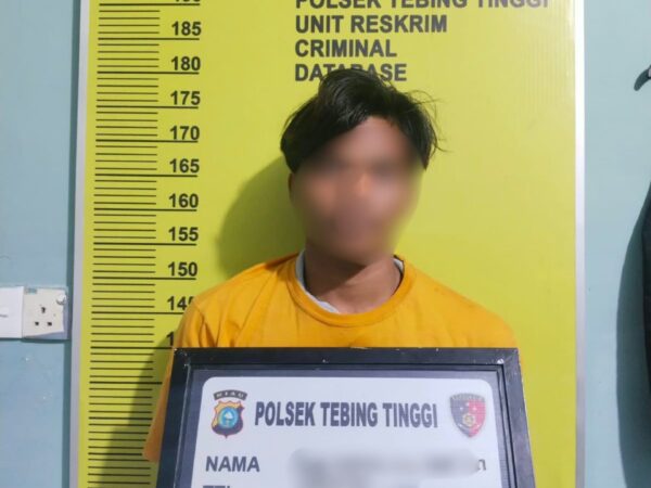 Terduga Pembobol Rumah di Banglas Ditangkap Polsek Tebingtinggi