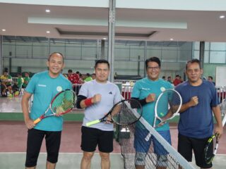 Pangdam XIX/Tuanku Tambusai dan Bella Vista Rajut Persahabatan Lewat Tenis