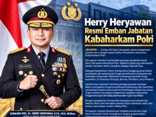 Herry Heryawan Resmi Emban Jabatan Kabaharkam Polri
