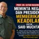 Dugaan Rekayasa Hukum di Kejati Aceh Mencuat, Sutan Nasomal Minta Presiden Berikan Keadilan untuk Said Muchtar