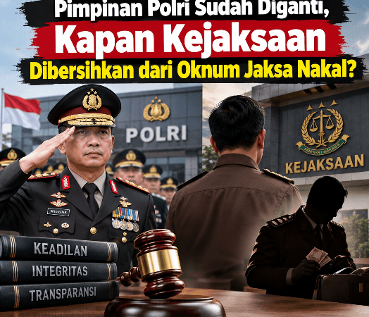 Publik Bertanya: Pimpinan Polri Sudah Diganti, Kapan Reformasi Kejaksaan?