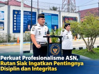 Perkuat Profesionalisme ASN, Rutan Siak Ingatkan Pentingnya Disiplin dan Integritas