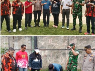 Pemkot Gelar Pekanbaru Lestari, Unsur Pemerintah Kecamatan, TNI-Polri, Ormas PP Turun dalam Aksi Gotong Royong dan Tanam Pohon
