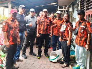 Pemuda Pancasila PAC Pekanbaru Kota Salurkan Bantuan untuk Korban Kebakaran Jalan Nilam