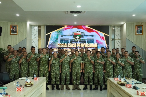 Kodam XIX/Tuanku Tambusai Matangkan Rencana Wilayah Pertahanan, Data Lapangan Jadi Kunci