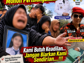 Malang Nian Nasibmu, Dek Sifa! Keluarga Korban Laka Maut Perawang Diduga Dapat Tekanan, Pemkab dan DPRD Siak di Mana?